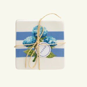 BOGO New in Packaging Shard Brand Hydrangea Coasters